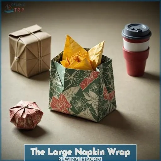 The Large Napkin Wrap