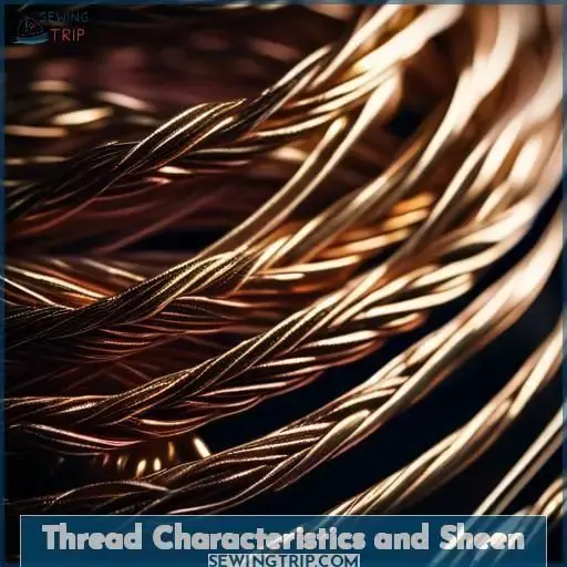 Thread Characteristics and Sheen