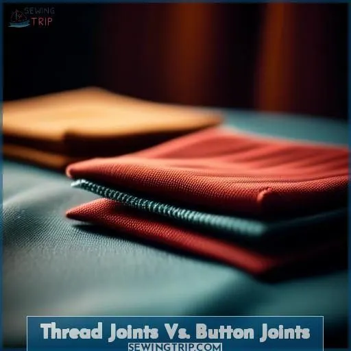 Thread Joints Vs. Button Joints