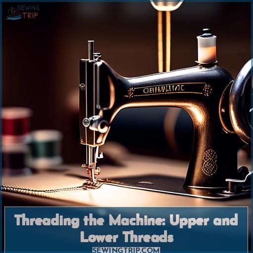 Threading the Machine: Upper and Lower Threads
