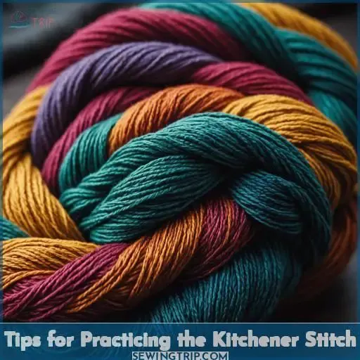 Tips for Practicing the Kitchener Stitch
