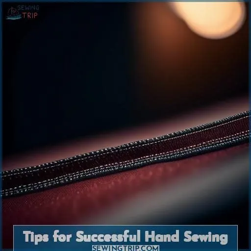 Tips for Successful Hand Sewing