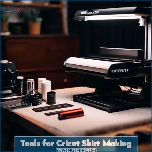 Tools for Cricut Shirt Making
