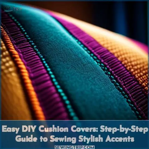tutorialshow to make cushion covers