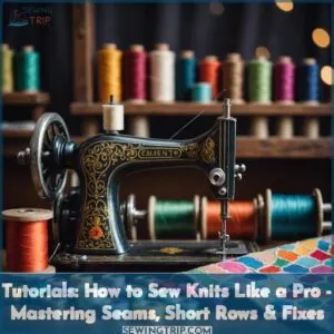 tutorialshow to sew knits