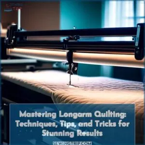 tutorialslong arm quilting machine