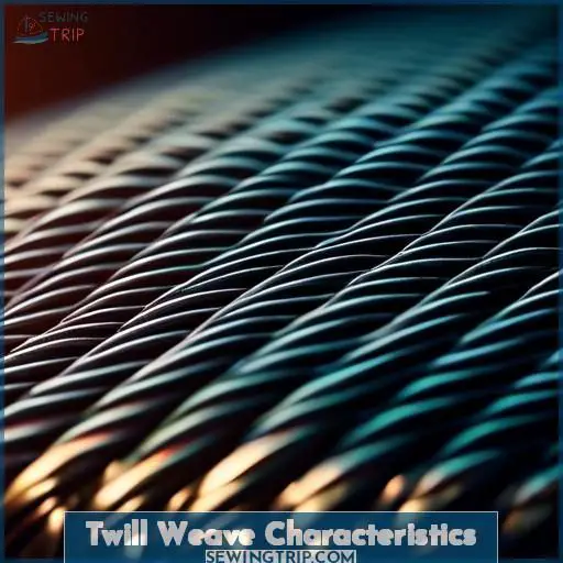 Twill Weave Characteristics