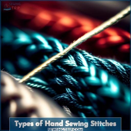 Types of Hand Sewing Stitches