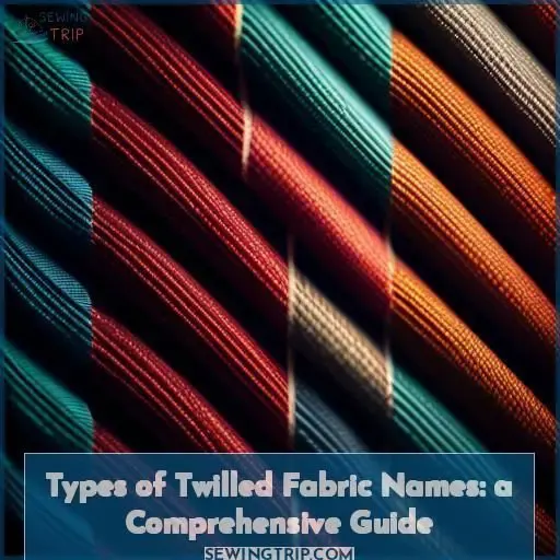 types of twilled fabric names