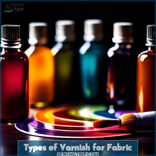 Types of Varnish for Fabric