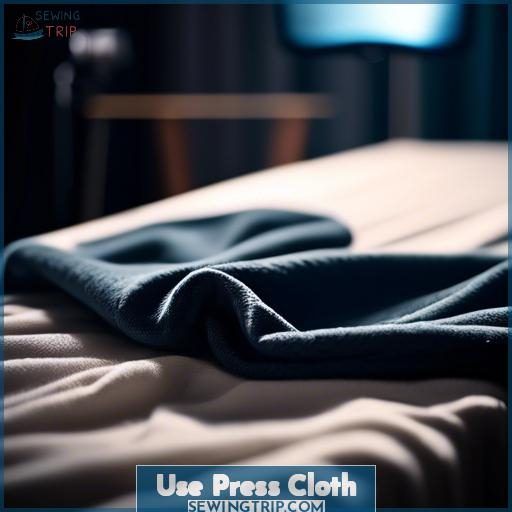 Use Press Cloth