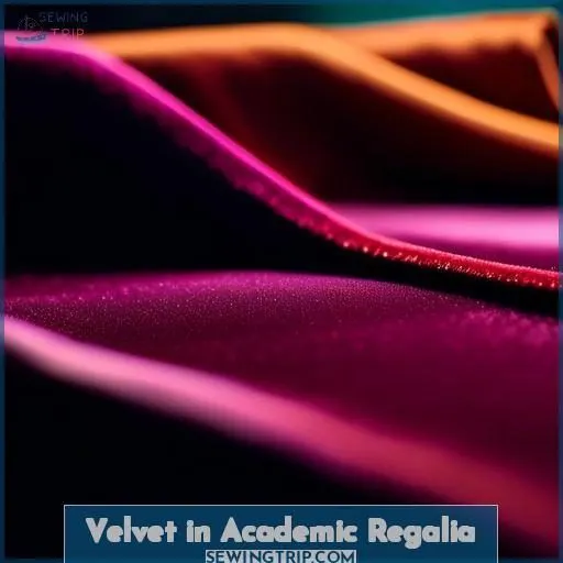 Velvet in Academic Regalia