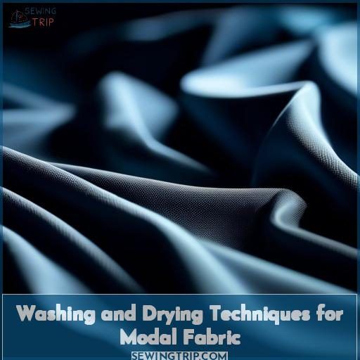Washing and Drying Techniques for Modal Fabric