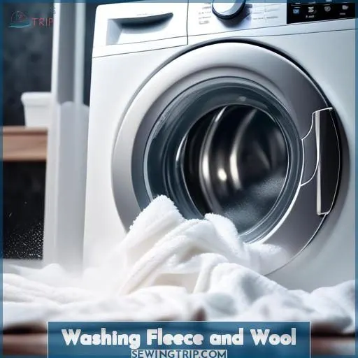 Washing Fleece and Wool