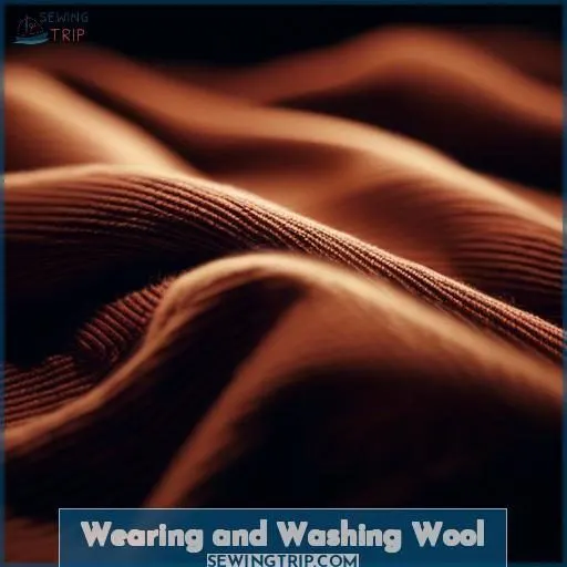 Wearing and Washing Wool