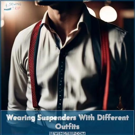 Wearing Suspenders With Different Outfits