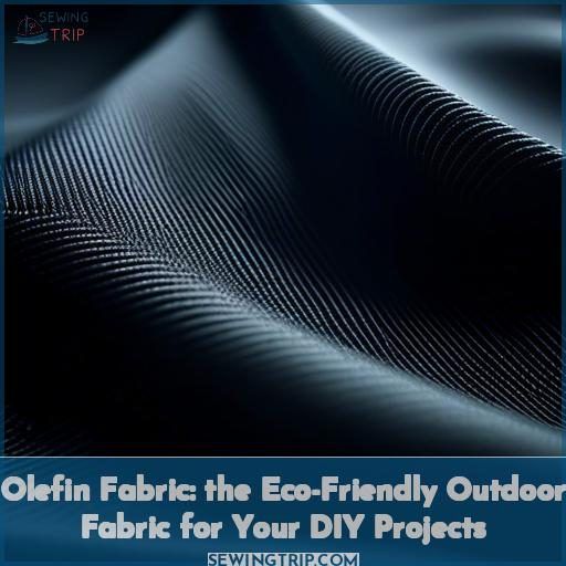 Olefin Fabric the EcoFriendly Outdoor Fabric for Your DIY Projects