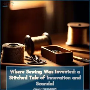 where sewing was invented