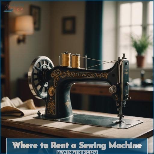 Rent a Sewing Machine Top Locations & Tips for Affordable Stitching