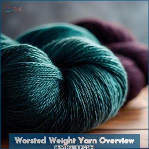 Worsted Weight Yarn Overview