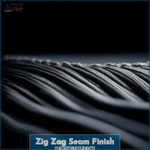 Zig Zag Seam Finish