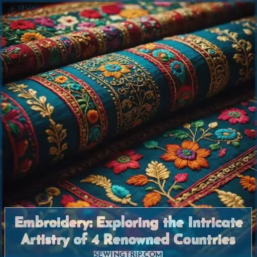 4 countries that are famous for embroidery