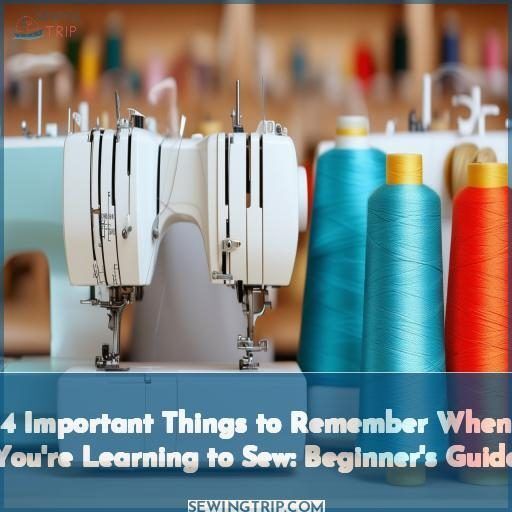 4 important things to remember when youre learning to sew 4 important things to remember when youre learning to sew
