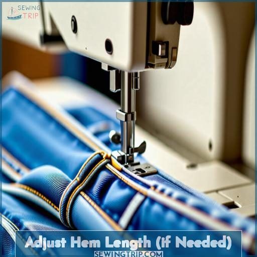 Adjust Hem Length (if Needed)