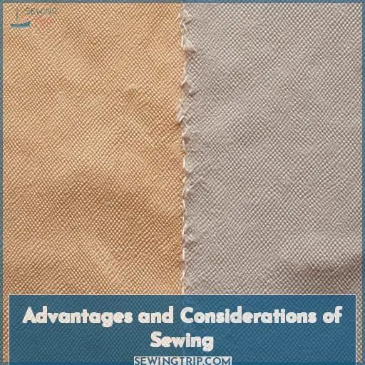 Advantages and Considerations of Sewing