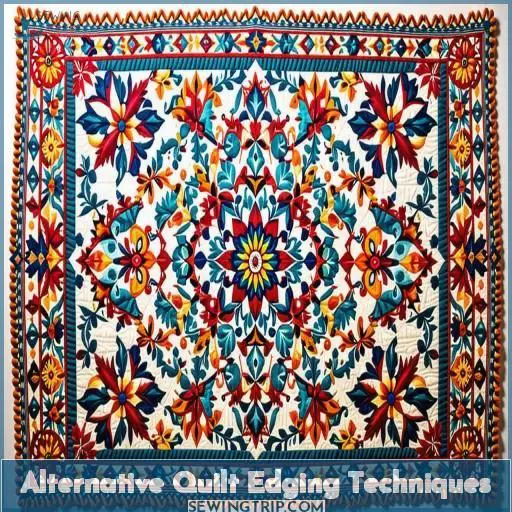 Alternative Quilt Edging Techniques