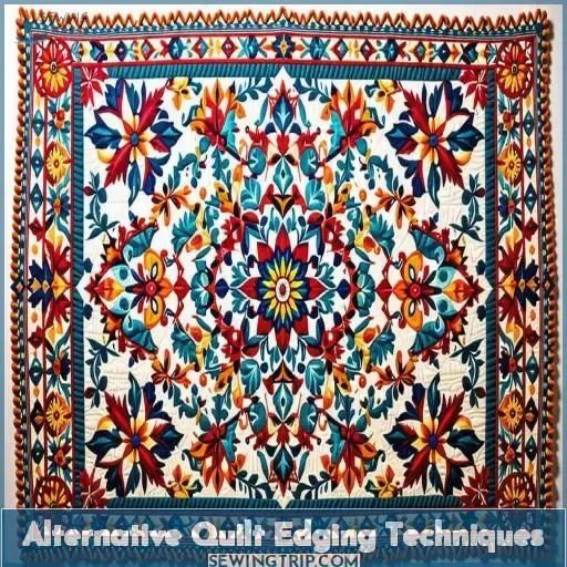 Alternative Quilt Edging Techniques