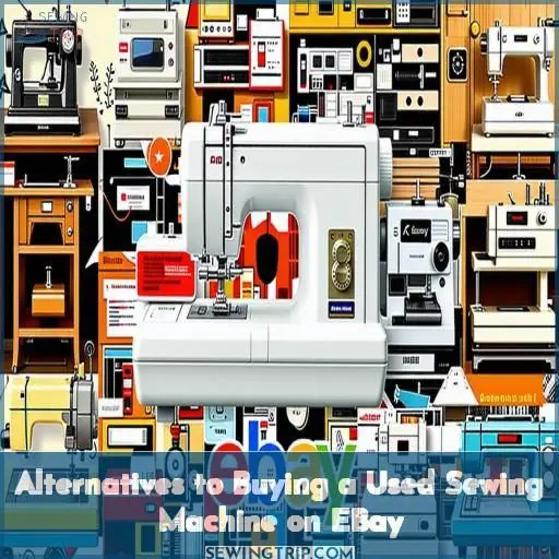 Alternatives to Buying a Used Sewing Machine on EBay
