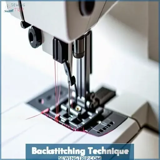 Backstitching Technique