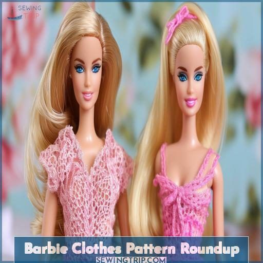 Barbie Clothes Pattern Roundup