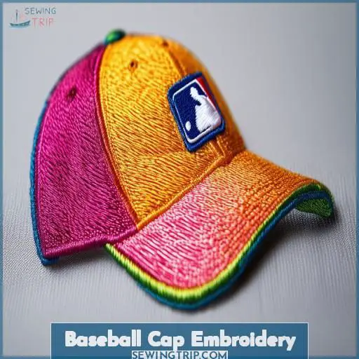 Baseball Cap Embroidery