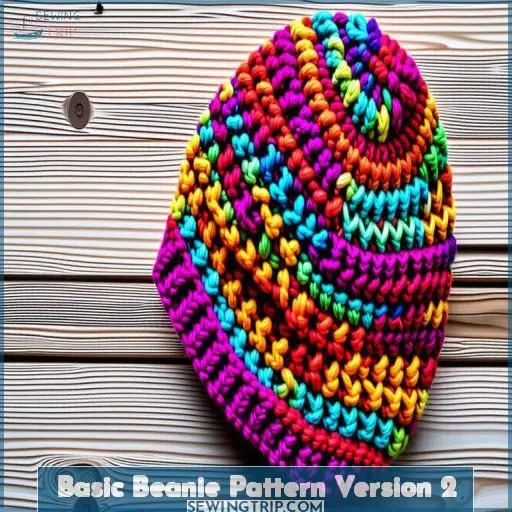 Basic Beanie Pattern Version 2