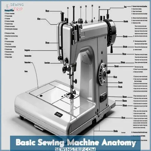 Basic Sewing Machine Anatomy