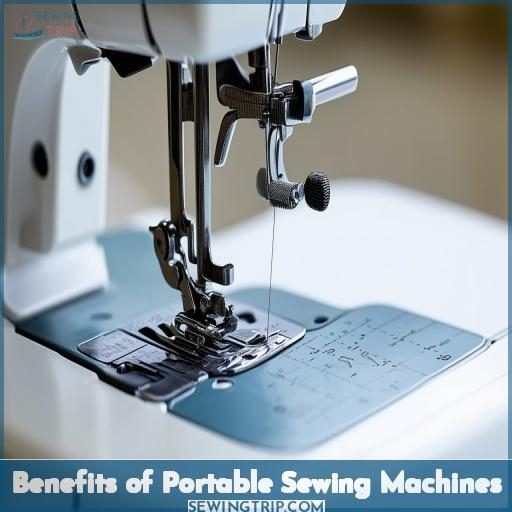 Benefits of Portable Sewing Machines