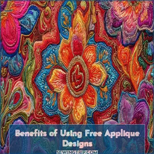 Benefits of Using Free Applique Designs