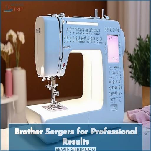 Brother Sergers for Professional Results
