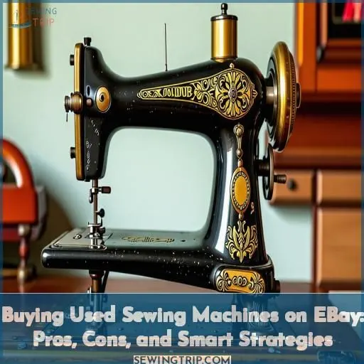 buying used sewing machine on ebay