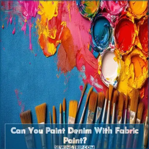 Can You Paint Denim With Fabric Paint