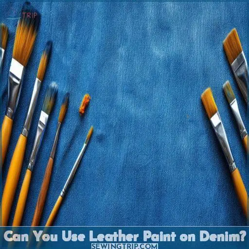 Can You Use Leather Paint on Denim