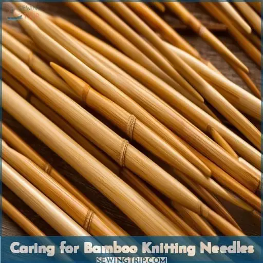 Caring for Bamboo Knitting Needles