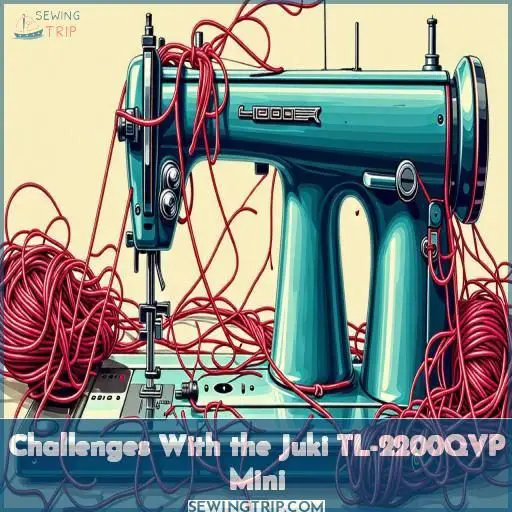 Challenges With the Juki TL-2200QVP Mini