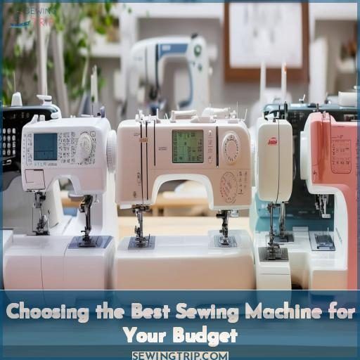 Choosing the Best Sewing Machine for Your Budget