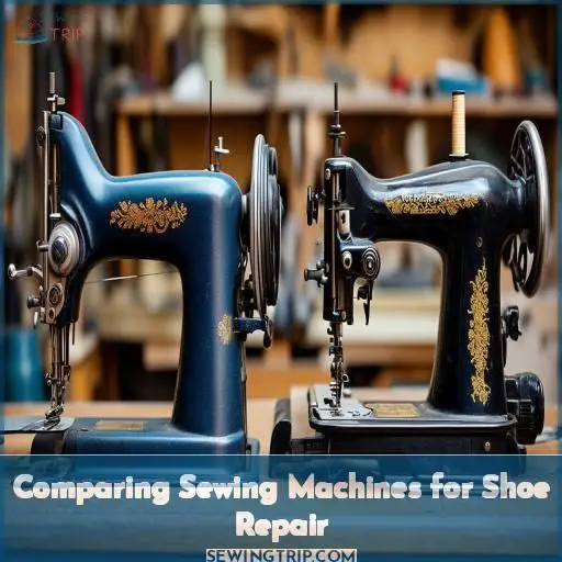 Comparing Sewing Machines for Shoe Repair