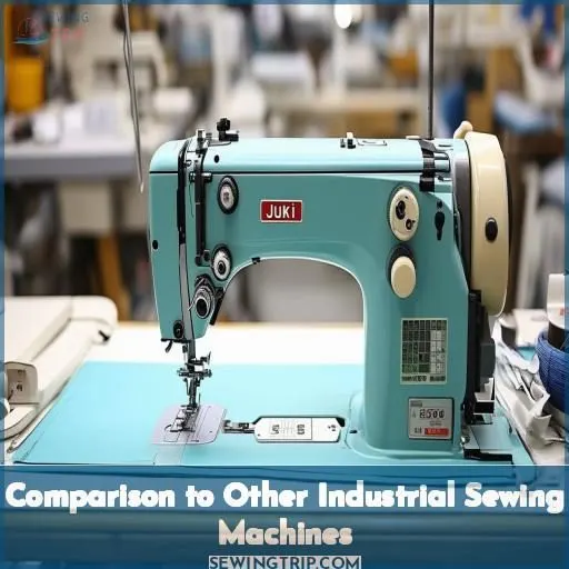 Comparison to Other Industrial Sewing Machines