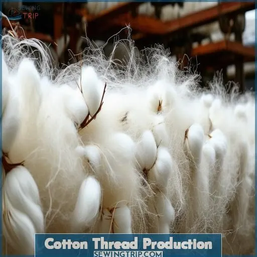 Cotton Thread Production
