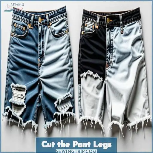 Cut the Pant Legs